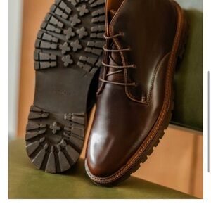 Bobbies Howelsen Men's Brown Leather Shoes